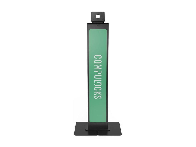 Compulocks BrandMe stand - for LCD display - brandable with large base plate - black