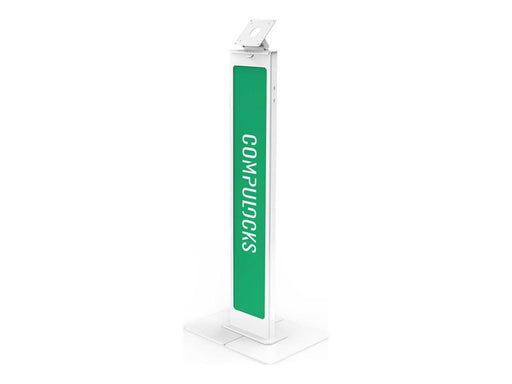 Compulocks BrandMe stand - for LCD display - brandable with large base plate - white