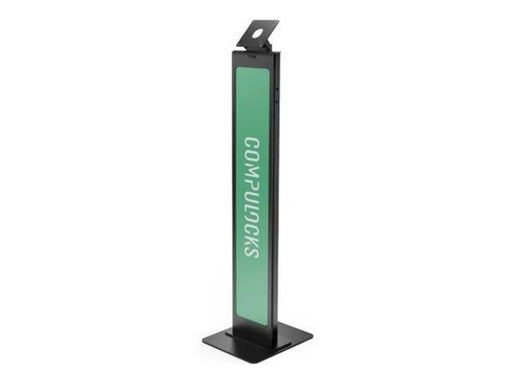 Compulocks BrandMe stand - for tablet enclosure - brandable - black - with Lighting Kit