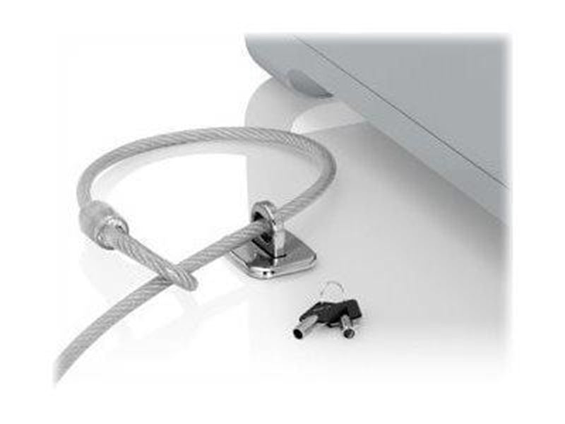 Compulocks Maclocks Universal Tablet Coiled Lock with Adhesive Security Plate