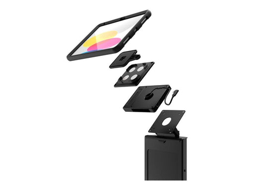 Compulocks Universal Tablet Magnetic Brandable Floor Stand Plus Hub - Max - recommended for