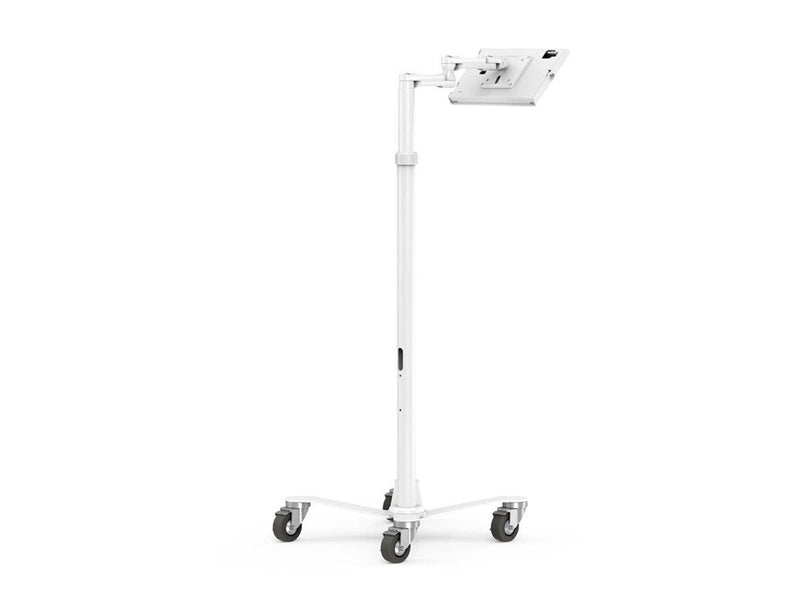 Compulocks iPad Pro M4/iPad Air M2 2024 Enclosure Medical Rolling Cart Extended - Apex Rise Freedom Extended