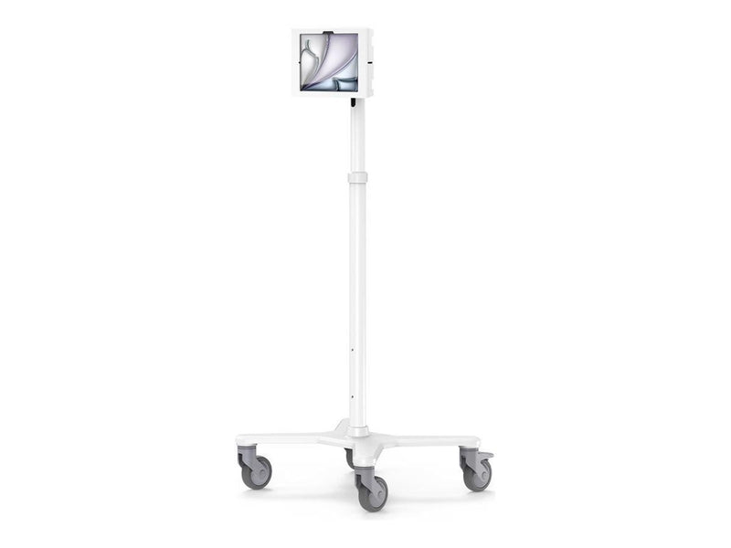 Compulocks iPad Pro M4/iPad Air M2 2024 Enclosure Medical Rolling Cart Extended - Apex Rise Freedom Extended