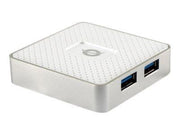 Conceptronic HUBBIES03W - Version 1 - hub - 4 ports USB-Hubs - USB 3.2 - 4 - Weiß