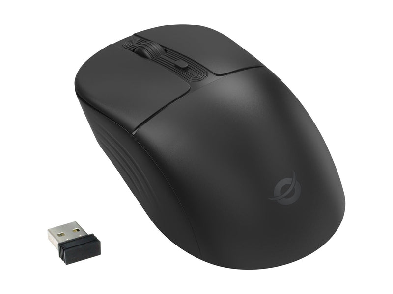 Conceptronic LORCAN04B - mouse - dual-mode - Bluetooth 5.2 2.4 GHz - black - Maus (Schwarz)