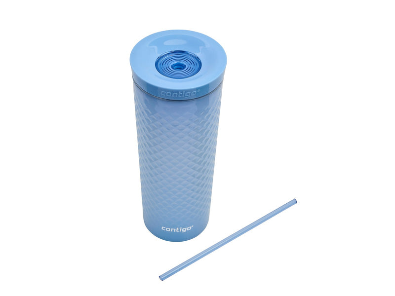Contigo Autoclose Tumbler Text Trit - 590ml Glacier
