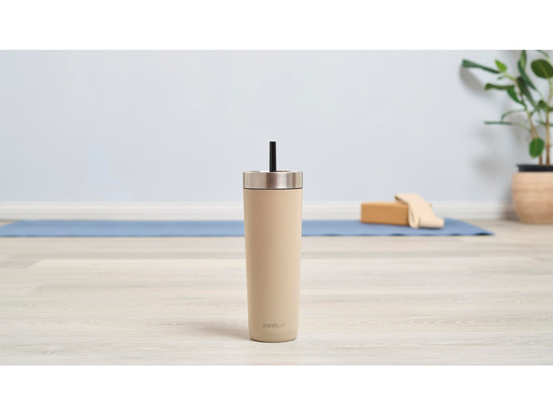 Contigo Luxe Spillproof Tumbler - 720ml Brown Sugar