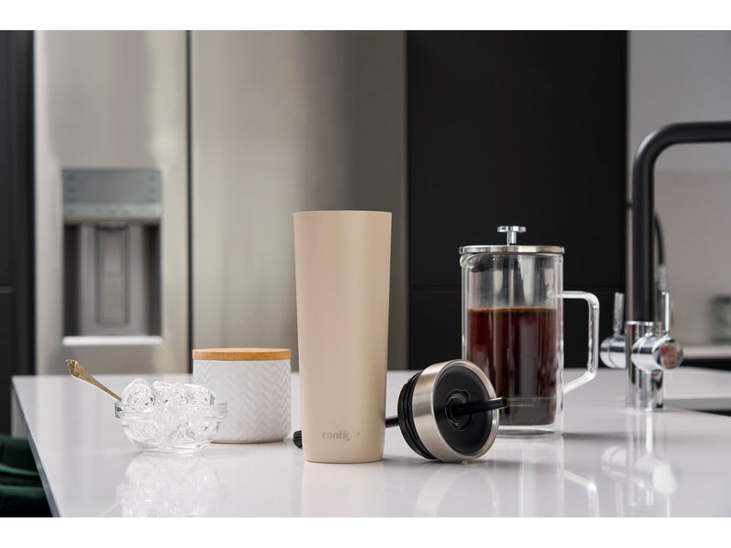 Contigo Luxe Spillproof Tumbler - 720ml Brown Sugar