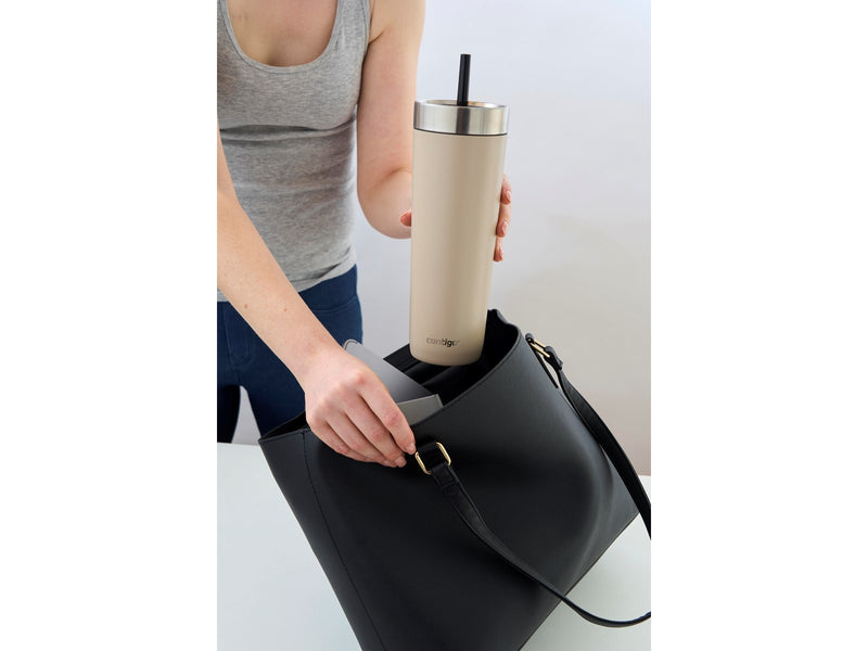 Contigo Luxe Spillproof Tumbler - 720ml Brown Sugar