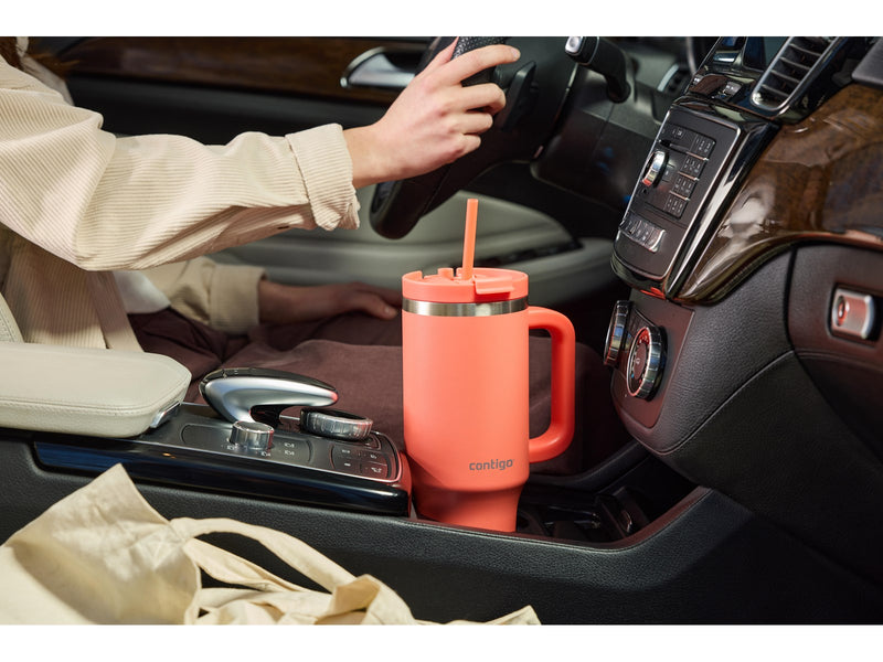 Contigo  Streeterville Tumbler with handle Coral - 1200ml