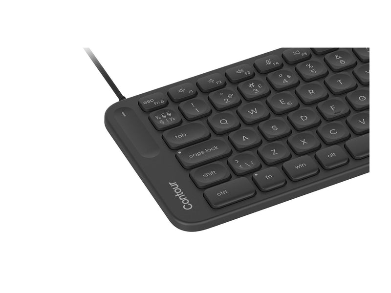 Contour Balance - Tastatur - Nordic ISO - Schwarz