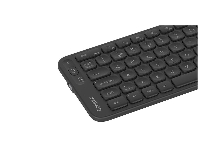 Contour Touch & Balance - Tastatur und Touchpad-Set - Nordic ISO - Schwarz