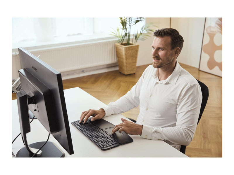 Contour Touch & Balance - Tastatur und Touchpad-Set - Nordic ISO - Schwarz