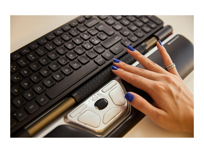 Contour rollerbar wrist rest - antibacterial surface high resistance to disinfectant