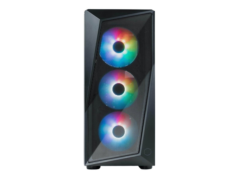 Cooler Master CMP 520 - mid tower - ATX - Gehäuse - Tower - Schwarz