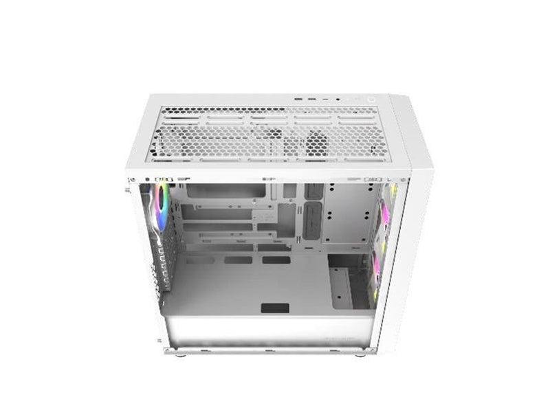 Cooler Master MasterBox 600 Lite - Gehäuse - Tower - Weiß