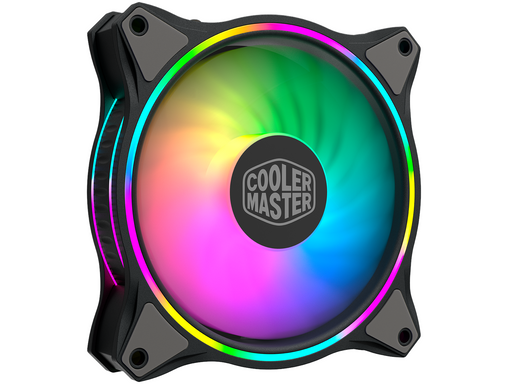 Cooler Master MasterFan MF120 HALO - Gehäuselüfter - 120mm - Schwarz mit RGB LED - 30 dBA