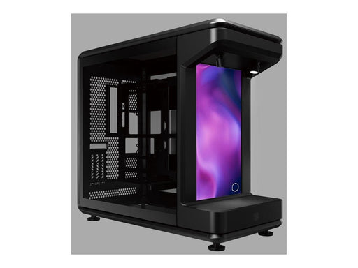 Cooler Master MasterFrame 360 STAGE LCD - Gehäuse - Tower - Schwarz