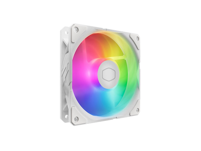 Cooler Master SickleFlow Edge 120 ARGB White Edition - 120mm - Weiß mit RGB LED