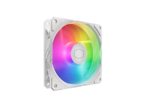Cooler Master SickleFlow Edge 120 ARGB White Edition - 120mm - Weiß mit RGB LED