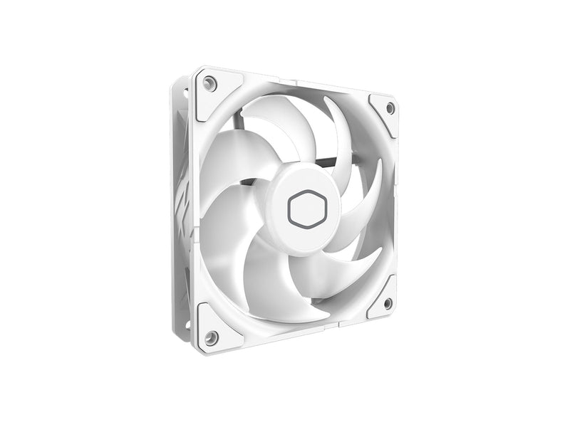 Cooler Master SickleFlow Edge 120 ARGB White Edition - 120mm - Weiß mit RGB LED