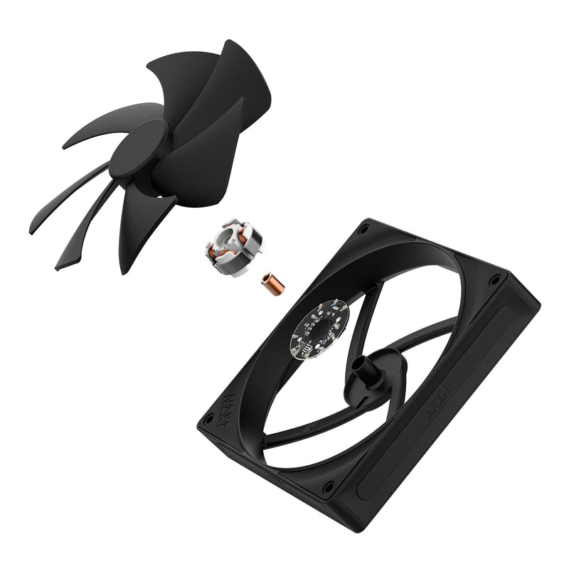 NZXT F140P V2 - Gehäuselüfter, Schwarz
