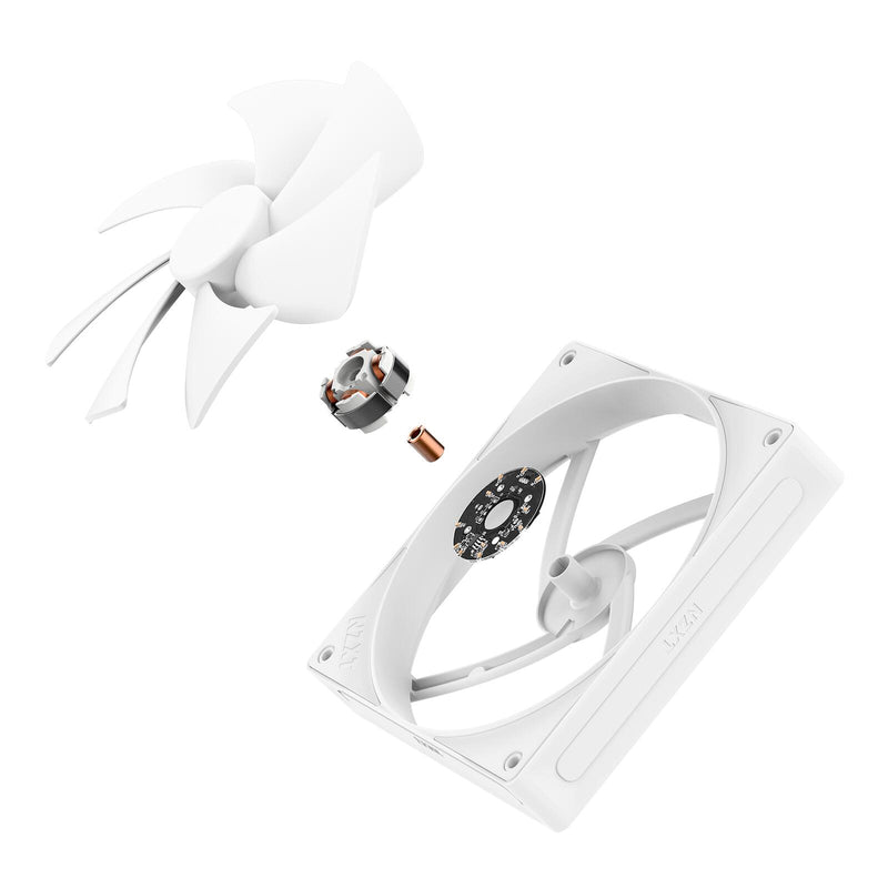 NZXT F140P V2 - Gehäuselüfter, Weiß
