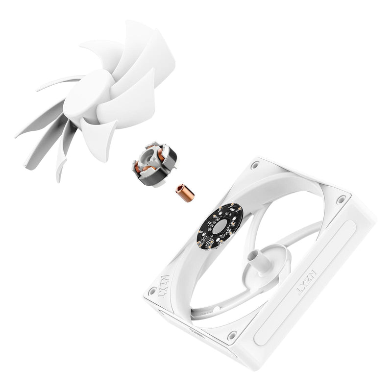 NZXT F120Q V2 - Gehäuselüfter, Weiß