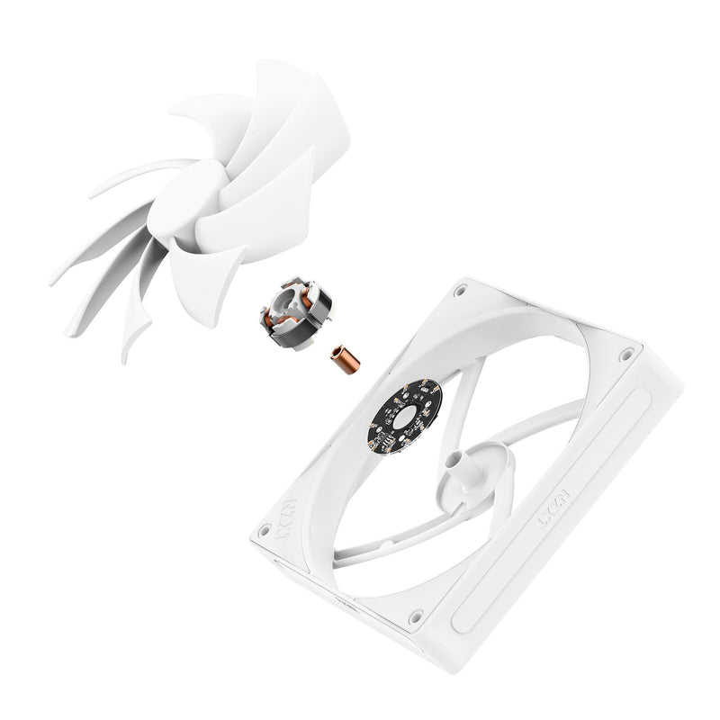 NZXT F140Q V2 - Gehäuselüfter, Weiß