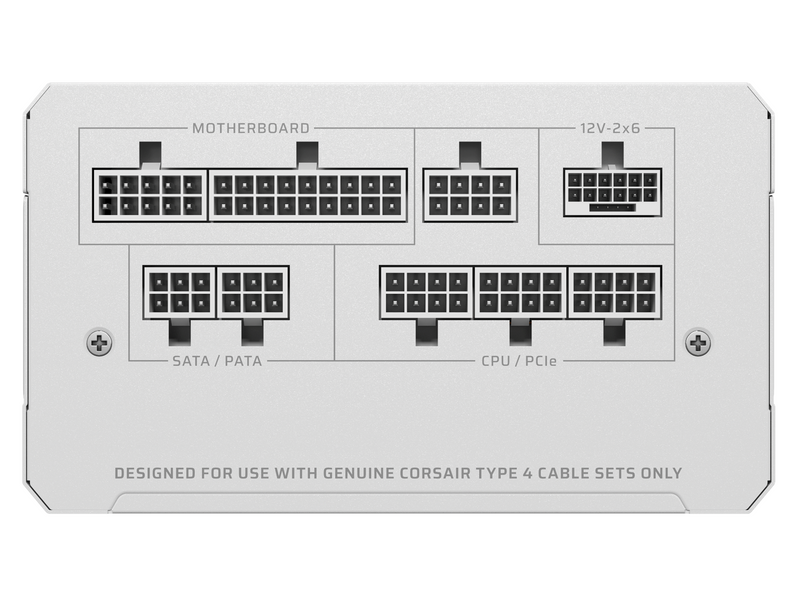 Corsair RMe Series RM1000e (2025) Netzteile - 1000 Watt - 120 mm - ATX - 80 Plus Gold zertifiziert