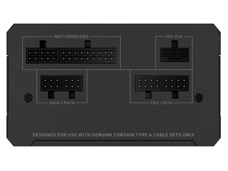 Corsair RMe Series RM650e (2025) Netzteile - 650 Watt - 120 mm - ATX 3.1 - 80 Plus Gold zertifiziert