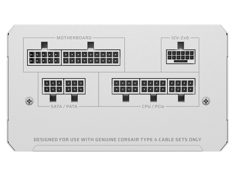 Corsair RMe Series RM850e (2025) Netzteile - 850 Watt - 120 mm - ATX 3.1 - 80 Plus Gold zertifiziert