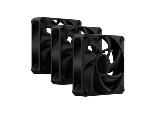 Corsair RS120 MAX 3-pack - Gehäuselüfter - 120mm - Schwarz - 29 dBA