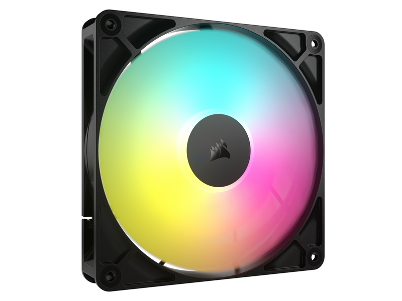 Corsair RS140 ARGB 2-pack - Gehäuselüfter - 140mm - Schwarz mit RGB LED - 36 dBA