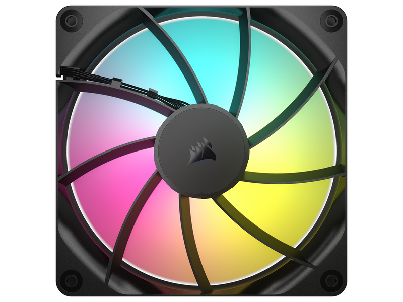 Corsair RS140 ARGB 2-pack - Gehäuselüfter - 140mm - Schwarz mit RGB LED - 36 dBA