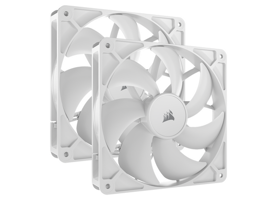 Corsair RS140 - dual-pack - Gehäuselüfter - 140mm - Weiß - 36 dBA