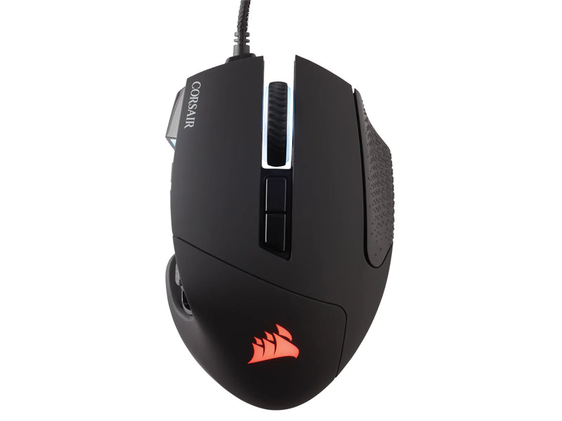 Corsair SCIMITAR RGB ELITE MMO - Black - Gaming Maus (Schwarz mit RGB)
