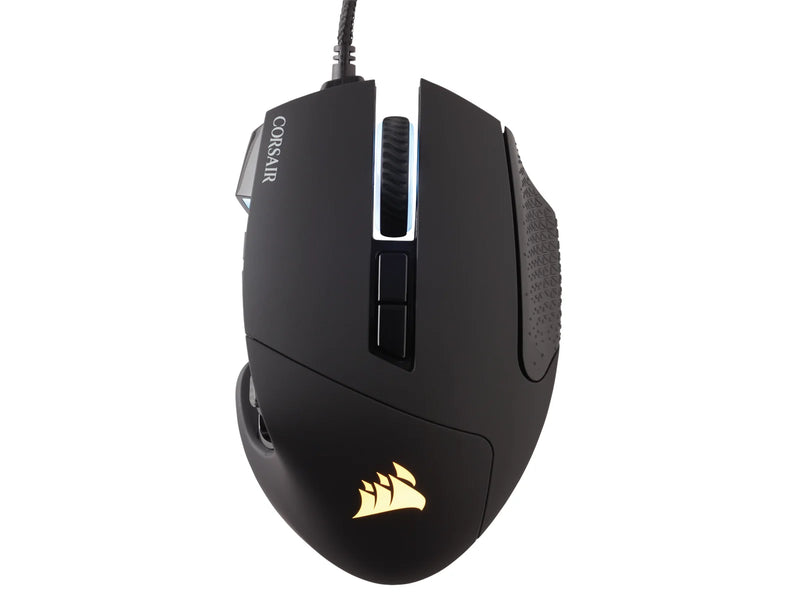 Corsair SCIMITAR RGB ELITE MMO - Black - Gaming Maus (Schwarz mit RGB)