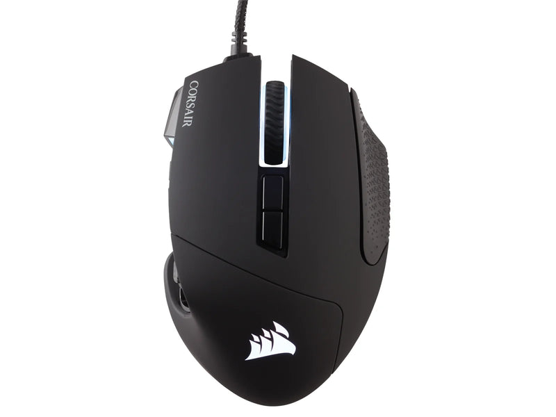 Corsair SCIMITAR RGB ELITE MMO - Black - Gaming Maus (Schwarz mit RGB)