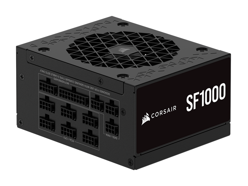 Corsair SF Series SF1000 (2024) Netzteile - 1000 Watt - 92 mm - ATX 3.1 - 80 Plus Platinium