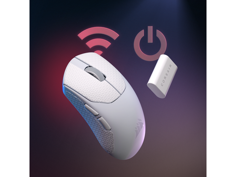 Corsair Sabre V2 Pro Ultralight Wireless - Gaming Maus (Weiß)