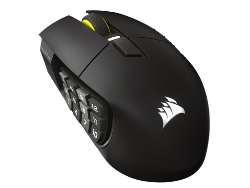 Corsair Scimitar Elite Wireless SE MMO - Gun metal - Gaming Maus (Schwarz)