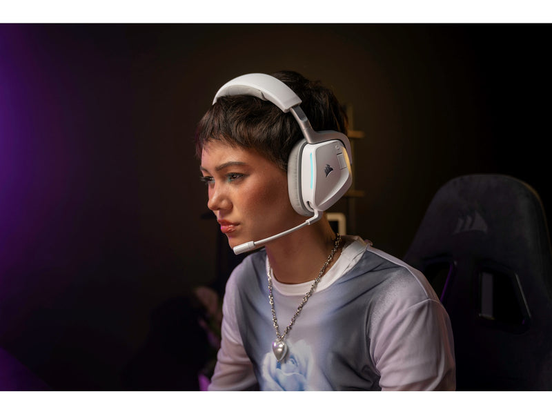Corsair VOID V2 - White - Wireless Headset - Sony PlayStation 5