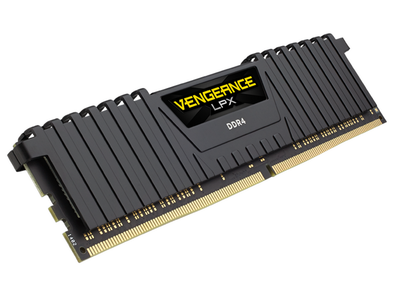 Corsair Vengeance LPX DDR4-2133 - 16GB - CL13 - Dual Channel (2 pcs) - Intel XMP - Schwarz
