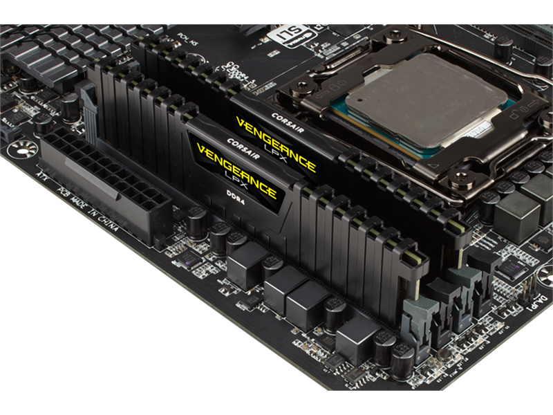 Corsair Vengeance LPX DDR4-2133 - 16GB - CL13 - Dual Channel (2 pcs) - Intel XMP - Schwarz
