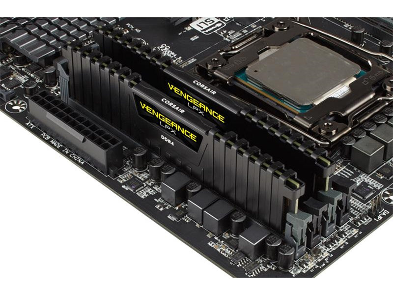 Corsair Vengeance LPX DDR4-2400 - 16GB - CL14 - Dual Channel (2 pcs) - Intel XMP - Schwarz