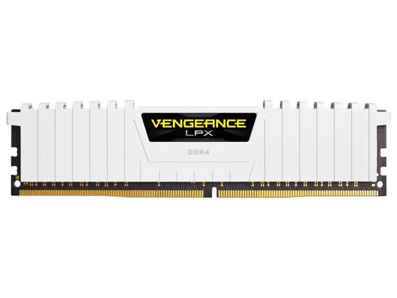 Corsair Vengeance LPX DDR4-3200 - 32GB - CL16 - Dual Channel (2 pcs) - Intel XMP - Weiß