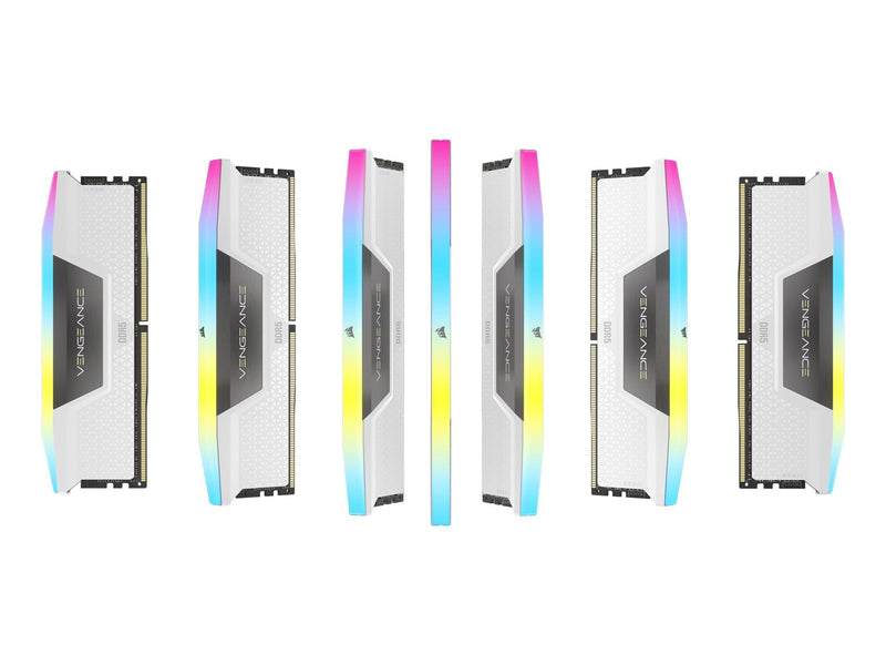 Corsair Vengeance RGB DDR5-6400 - 32GB - CL36 - Dual Channel (2 pcs) - AMD EXPO & Intel XMP - Weiß mit RGB