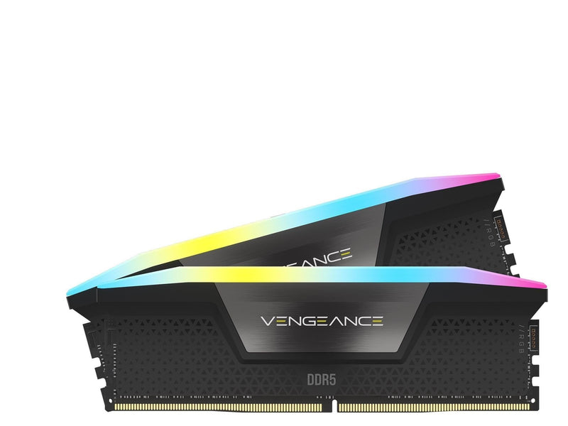 Corsair Vengeance RGB DDR5-6400 - 32GB - CL36 - Dual Channel (2 pcs) - Intel XMP - Schwarz mit RGB