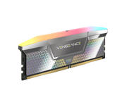 Corsair Vengeance RGB DDR5-8000 - 48GB - CUDIMM für Intel - CL38 - Dual Channel (2 pcs) - Intel XMP - Silber mit RGB